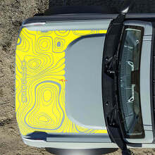 Calcos Topográficos de Capó para Todo Terreno para Musclecar horse 2 4