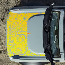 Calcos Topográficos de Capó para Todo Terreno para Ford Bronco 2 6