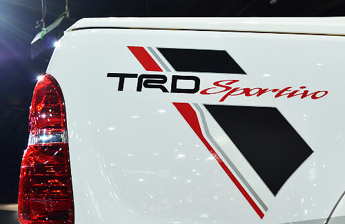 TRD Sportivo Rear Side Decal Kit for Toyota Hilux Vigo SR5 2005-2014