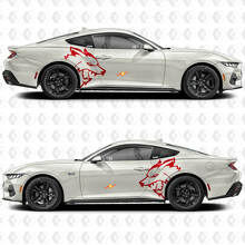 Coyote Side Vinyl Decal Kit for Musclecar Musclecarmodel_2