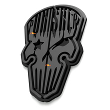 Skull Punisher Guardsman Badges Tailgate Emblem 3D Badge 2