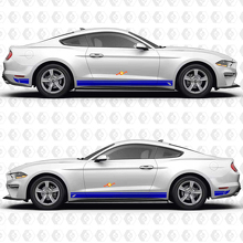 Large Pinstripe Side Door Vinyl Decal Sticker Graphics for Musclecar Musclecarmodel 2