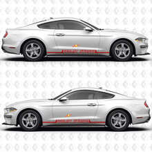 Shelby GT350R Stripes Side Door Vinyl Decal Kit for Musclecar Musclecarmodel S550 _3
