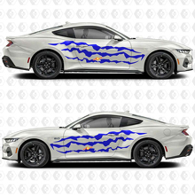 Claw Slash Stripe Side Door Vinyl Decals Stickers for Musclecar Musclecarmodel 2