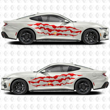 Claw Slash Stripe Side Door Vinyl Decals Stickers for Musclecar Musclecarmodel 3