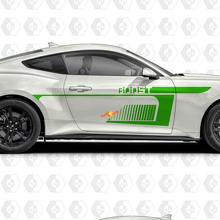 Boost Negitive Space Stripe Side Door Vinyl Decal Sticker Graphics for Musclecar Musclecarmodel 3