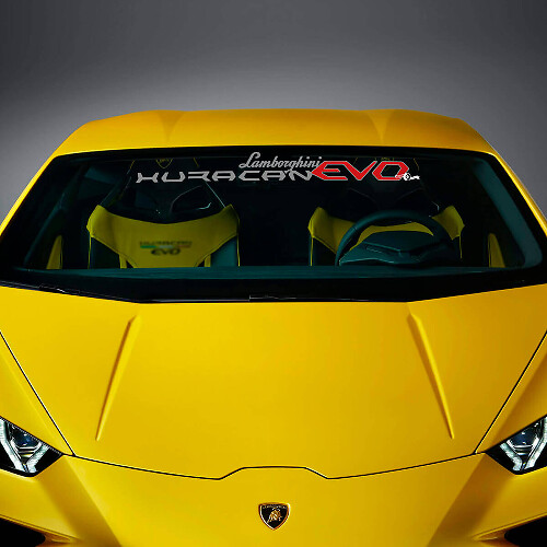 Adesivi in vinile grafici per parabrezza Lamborghini Huracan Evo per Lamborghini Huracan Evo 1