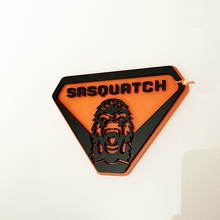 Sasquatch Yeti Guards Bleeding Tailgate Emblem 3D Badge 2