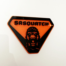 Sasquatch Yeti Guards Bleeding Tailgate Emblem 3D Badge 4