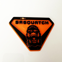 Sasquatch Yeti Guards Bleeding Tailgate Emblem 3D Badge 7