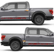 Split Line Logo Style Side Doors Rocker Panel Vinyl Decal Sticker for Ford F-150 3