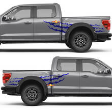 Claw Marks Side Doors Rear Fender Vinyl Decal Sticker for Ford F-150 2
