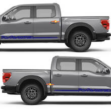 Minimal Performance Line Side Doors Rocker Panel Vinyl Decal Sticker for Ford F-150 2