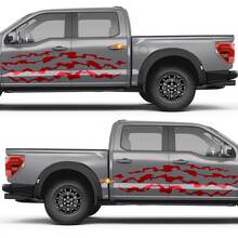 Triple Claw Slash Side Doors Vinyl Decal Sticker for Ford F-150 3