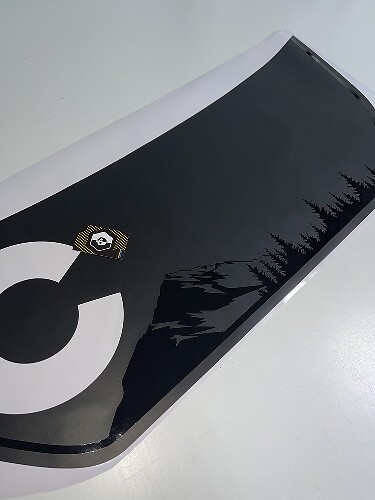 Colorado Mountains Hood Decal Sticker for Ford Bronco 1