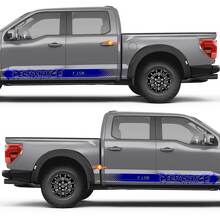 Street Performance Stripe Side Door Rocker Panel Vinyl Decal Sticker for Ford F-150 2