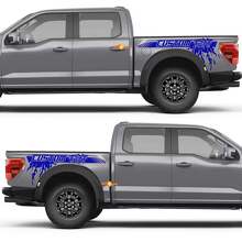 Bandă laterală autocolantă din vinil pentru stropire aripă spate Musclecar truck 2