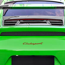 Clubsport Rear Vinyl Decal Sticker for Porsche 911_3