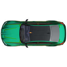 M Performance Bonnet Boot Side Stripes Vinyl Decal for BMW M3 G80 3