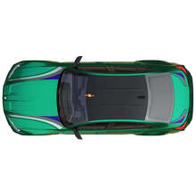 M Performance Bonnet Boot Stripes Vinyl Decal 3 for BMW M3 G80 3