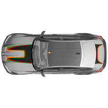 M Performance Abstract Graphic Bonnet Boot Vinyl Decal for BMW M3 G80 3