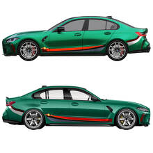 M Performance G80 Full Side Stripes Vinyl Decal for BMW M3 G80 2