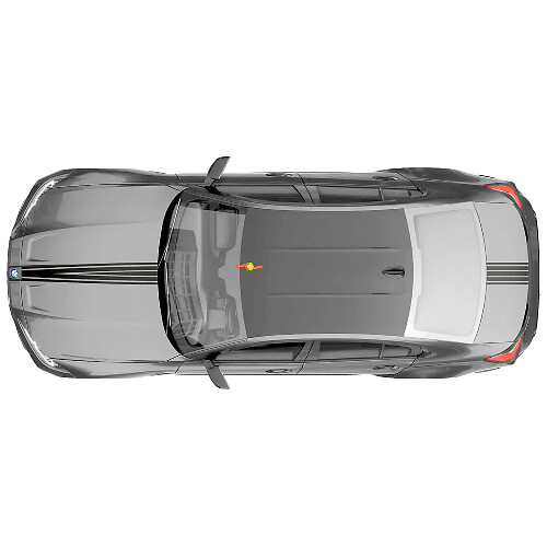 M Performance Bonnet Boot Graphic Stripe Vinyl Decal for BMW M3 G80
