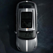 Kit de vinilo con tiras finas para capó, techo y maletero para Porsche Macan 2