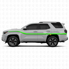 Vinyl Lat Stripes Side Decals For Toyota 4Runner 6th Gen 3