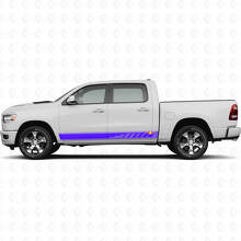 Vinyl Sticker Decal Graphic with Perforated Stripes for Dodge Ram 1500 2019-2024 3