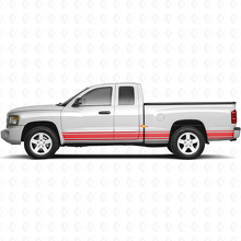 Straight Lines Rocker Panel Side Vinyl Sticker Decal for Dodge Dakota 2005-2011 3