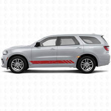 Autoclave Style Stripes Doors Vinyl Sticker Decal for Dodge Durango 2011+ 3