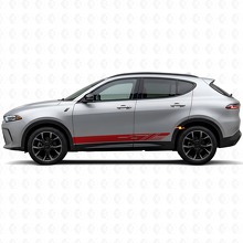 Adorned Stripes Rocker Panel Vinyl Sticker Decal For Dodge Hornet 2023+ 3