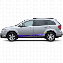 Autocollant en vinyle bandes décorées pour panneau latéral de bas de caisse pour Dodge Journey 2009-2020 2