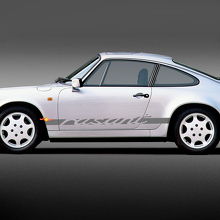 Rasant Lettering Side Stripe Vinyl Decal Sticker for Porsche 911 2