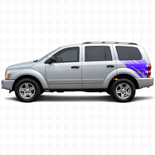 Mud Splash Graphic Rear Side Vinyl Decal for Dodge Durango 2004-2009 2
