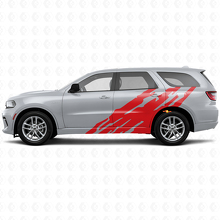 Mud Splash Graphic Door Side Vinyl Decal for Dodge Durango 2011+ 3