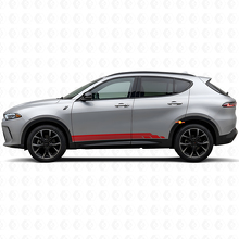 Curved Stripes Rocker Panel Door Vinyl Decal for Dodge Hornet 2023+ 3