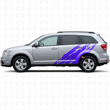 Mud Splash Graphic Door Side Vinyl Decal for Dodge Journey 2009-2020 2