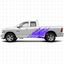 Mud Splash Graphic Side Vinyl Decal for Dodge Ram 1500 2011-2018 2