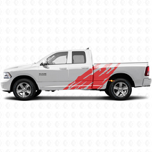 Mud Splash Graphic Side Vinyl Decal for Dodge Ram 1500 2011-2018 3
