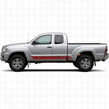 Vinyl Decal Stripes Style Topographic Doors for Toyota Tacoma 2004-2015 3