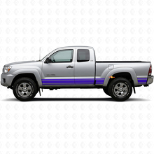 Straight Lines Rocker Panel Vinyl Decal for Toyota Tacoma 2004-2015 2