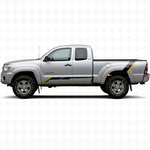 Twin Stripes Door and Rear Fender Vinyl Decal Kit for Toyota Tacoma 2004-2015 2