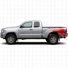 Mud Splash Graphic Rear Side Vinyl Decal for Toyota Tacoma 2004-2015 3