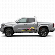 Japanese Sakura Graphic Side Vinyl Decal for Toyota Tacoma 2023+ 3