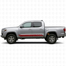 Striping Mould Style Topographic Doors Vinyl Decal for Toyota Tacoma 2015-2023 3
