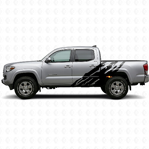 Mud Splash Graphic Side Vinyl Decal for Toyota Tacoma 2015-2023 1