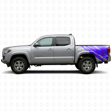 Mud Splash Graphic Rear Side Vinyl Decal for Toyota Tacoma 2015-2023 2