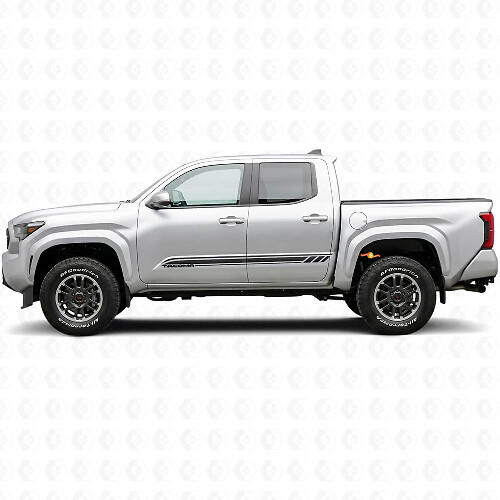 Adhésif en vinyle pour bandes latérales de porte pour Toyota Tacoma 2023